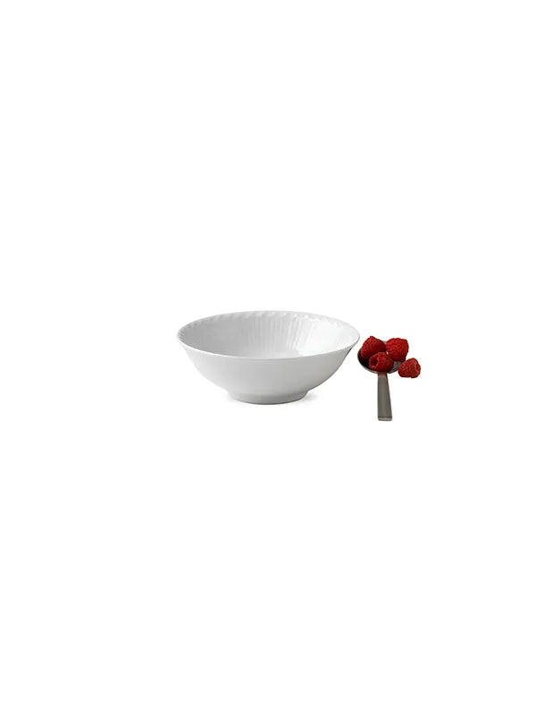 Royal Copenhagen Hvid Halvblonde, portionsskål 35 cl