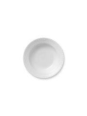 Royal Copenhagen Hvid Halvblonde, tiefer Teller 21 cm