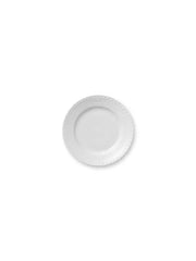 Royal Copenhagen Weiß Halvblonde, Teller 17 cm