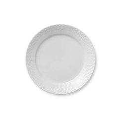 Royal Copenhagen Weiß Halvblonde, Teller 25 cm