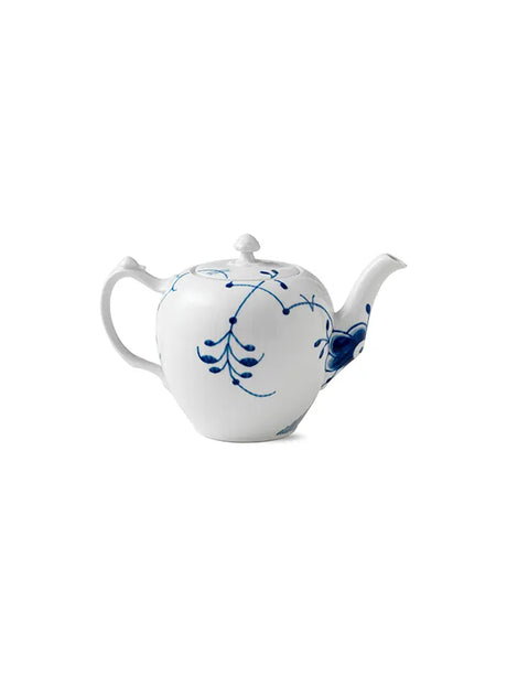 Royal Copenhagen Blau Mega Riflet, Teekrug mit Deckel 100 cl - 3 - Jacobsen Plus