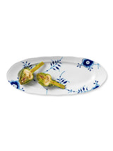 Royal Copenhagen Blå Mega Riflet, fad 60 cm - 3 - Jacobsen Plus