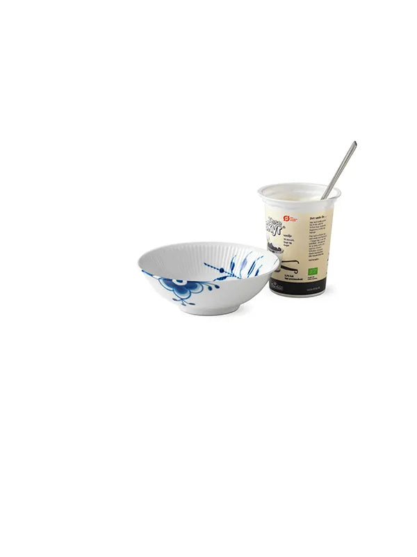 Royal Copenhagen Blå Mega Riflet, portionsskål 35 cl