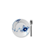 Royal Copenhagen Blau Mega Riflet, Teller 17 cm Muster 6 - 2 - Jacobsen Plus