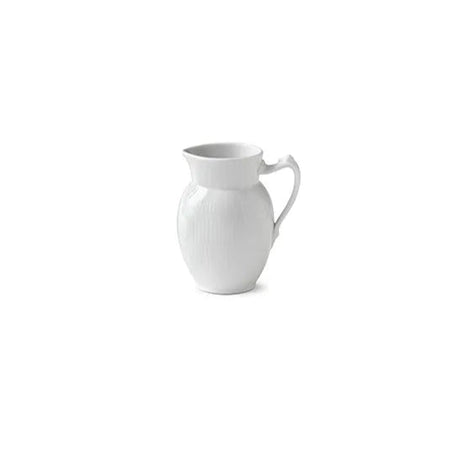 Royal Copenhagen Hvid Riflet, kande 38 cl - 1 - Jacobsen Plus