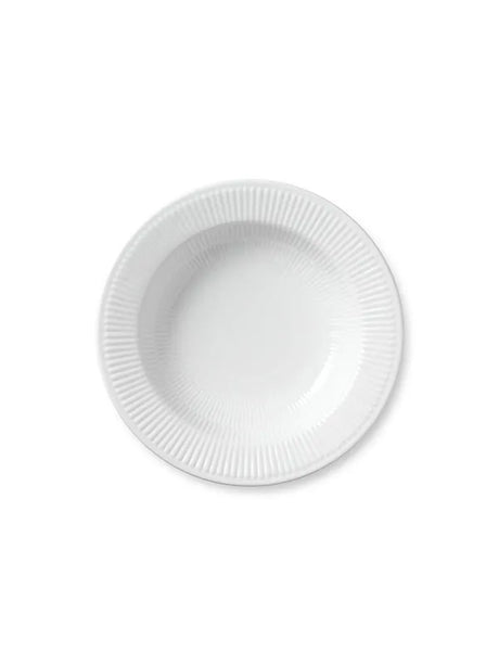 Royal Copenhagen Weiß Geflecht, Pastateller 30 cm - 1 - Jacobsen Plus