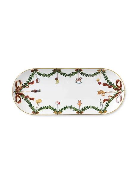 Royal Copenhagen Stjerne Riflet Jul, Fad 39 cm - 1 - Jacobsen Plus