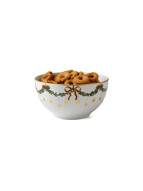 Royal Copenhagen Stjerne Riflet Jul, Schüssel 180 cl - 2 - Jacobsen Plus