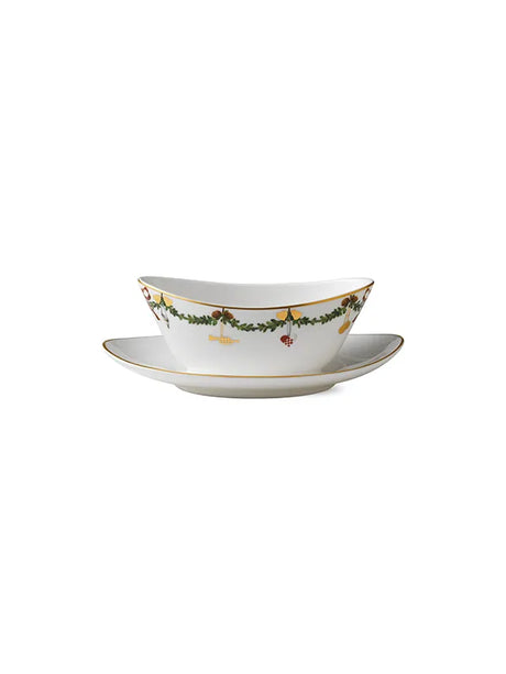 Royal Copenhagen Stjerne Riflet Jul, Sauciere 43 cl - 1 - Jacobsen Plus