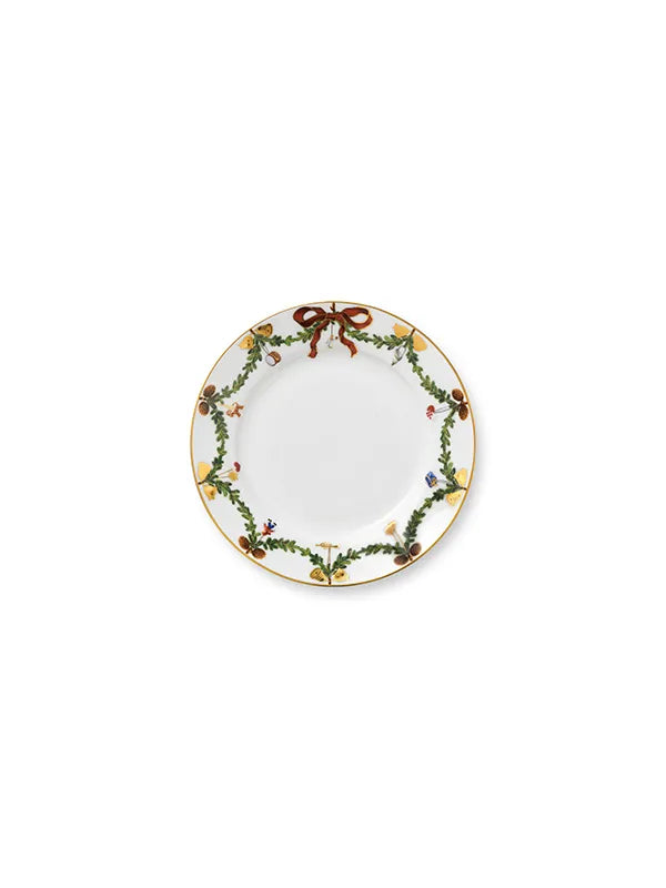 Royal Copenhagen Stjerne Riflet Jul, Teller 19 cm - 1 - Jacobsen Plus