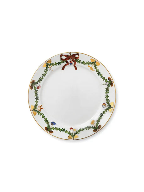 Royal Copenhagen Stern Riflet Weihnachten, Teller 27 cm - 1 - Jacobsen Plus