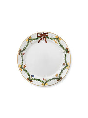 Royal Copenhagen Stern Riflet Weihnachten, Teller 27 cm