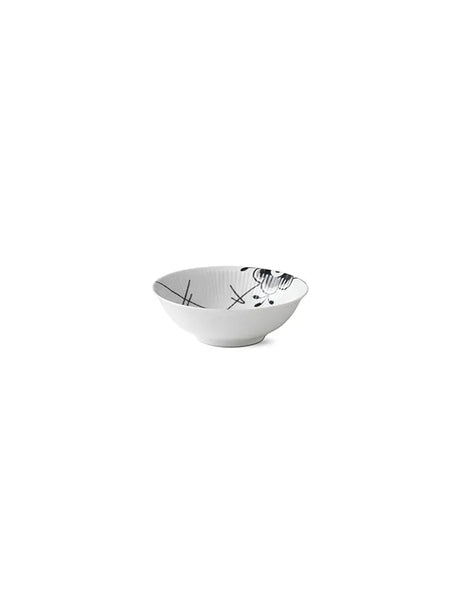 Royal Copenhagen Sort Mega Riflet, Portionsschale 35 cl - 1 - Jacobsen Plus