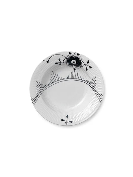 Royal Copenhagen Sort Mega Riflet, tiefer Teller 21 cm - 1 - Jacobsen Plus