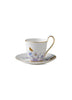 Royal Copenhagen Flora hohe Henkeltasse mit Untertasse, Rhododendron