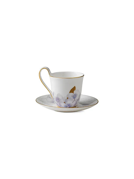 Royal Copenhagen Flora hohe Henkeltasse mit Untertasse, Rhododendron - 2 - Jacobsen Plus