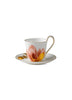 Royal Copenhagen Flora Hochhenkel-Tasse mit Untertasse, Magnolia