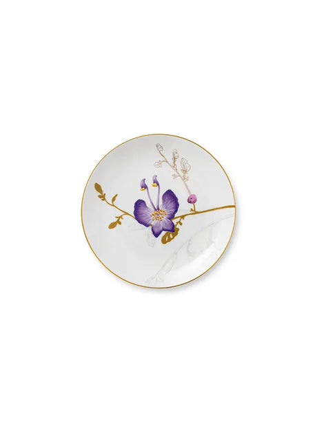 Royal Copenhagen Flora Teller 22 cm, Stiefmütterchen - 1 - Jacobsen Plus