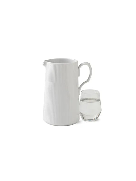 Royal Copenhagen Hvid Riflet, Krug 1,5 l - 2 - Jacobsen Plus