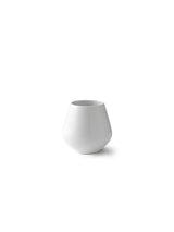 Royal Copenhagen Weiß Riflet, mittel Vase 15 cm - 1 - Jacobsen Plus