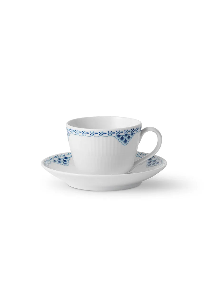 Royal Copenhagen Prinsesse, kop og underkop 20 cl