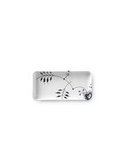 Royal Copenhagen Sort Mega Riflet, Fad 24 cm
