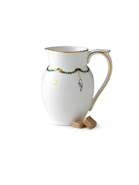 Royal Copenhagen Stjerne Riflet Jul, Sahnekrug 39 cl - 3 - Jacobsen Plus