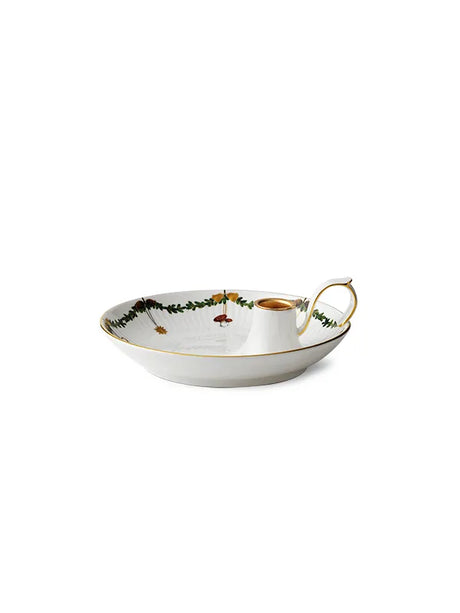 Royal Copenhagen Stjerne Riflet Jul, Kerzenständer - 3 - Jacobsen Plus