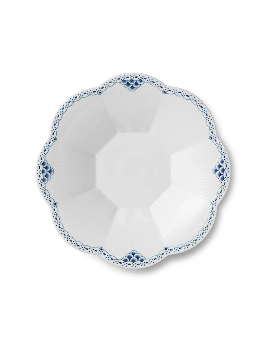 Royal Copenhagen Prinsesse, kantet Schale 25,5 cm - 1 - Jacobsen Plus