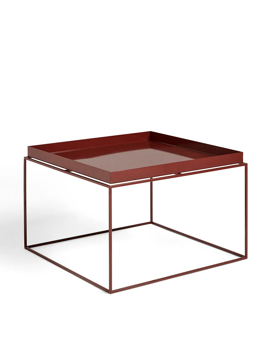 Tray Coffee Table 60x60 von Hay - Schokolade (hochglänzend) - Jacobsen Plus