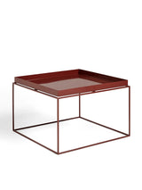 Tray Coffee Table 60x60 von Hay - Schokolade (hochglänzend) - Jacobsen Plus