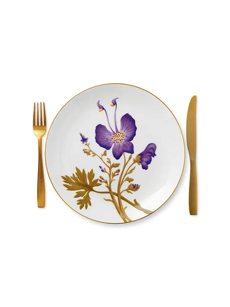 Royal Copenhagen Flora Teller 27 cm, Stiefmütterchen - 3 - Jacobsen Plus