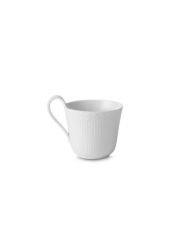 Royal Copenhagen Hvid Halvblonde, højhankskop 33 cl
