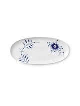 Royal Copenhagen Blau Mega Riflet, rechteckige Platte 37 cm - 1 - Jacobsen Plus