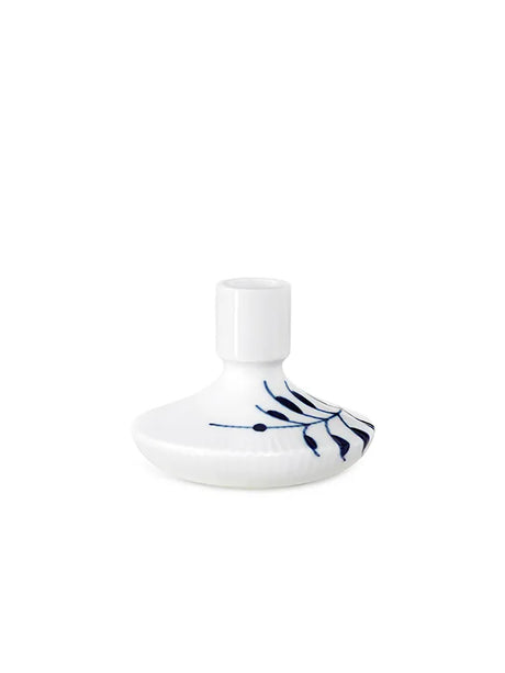 Royal Copenhagen Blau Mega Riflet, Kerzenständer 8 cm - 3 - Jacobsen Plus