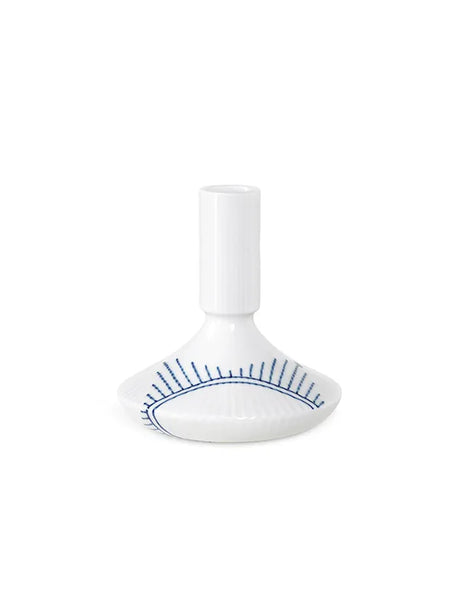 Royal Copenhagen Blå Mega Riflet, Kerzenständer 12 cm - 3 - Jacobsen Plus