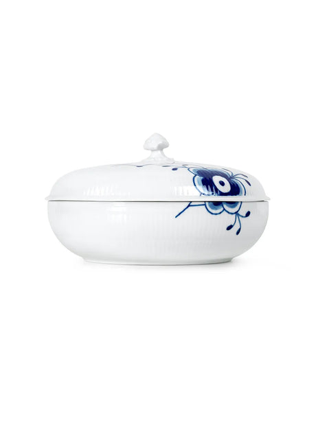 Royal Copenhagen Blå Mega Riflet, Schale m. Deckel 130 cl - 4 - Jacobsen Plus