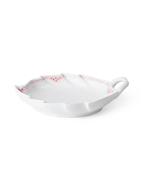 Royal Copenhagen Koral Riflet Blonde blattförmige Asiette, 23 cm - 3 - Jacobsen Plus