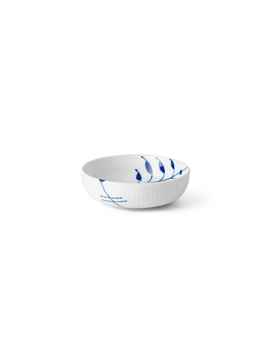 Royal Copenhagen Blau Mega Gerippt Servierset, 4-teilig