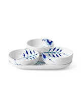 Royal Copenhagen Blau Mega Gerippt Servierset, 4-teilig - 1 - Jacobsen Plus