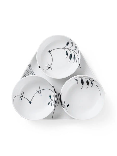 Royal Copenhagen Sort Mega Riflet Servierset, 4 Teile - 3 - Jacobsen Plus