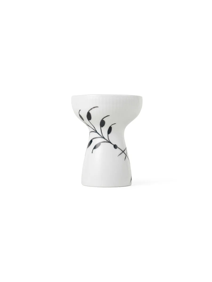 Royal Copenhagen Sort Mega Riflet, vase 11 cm