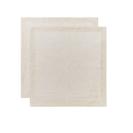 Waves Servietten rohweiß 45x45 cm 2 Stk von Royal Copenhagen - 1 - Jacobsen Plus