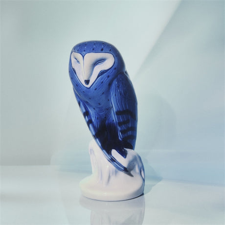 Royal Copenhagen Figur blaue Eule, 22 cm - 3 - Jacobsen Plus
