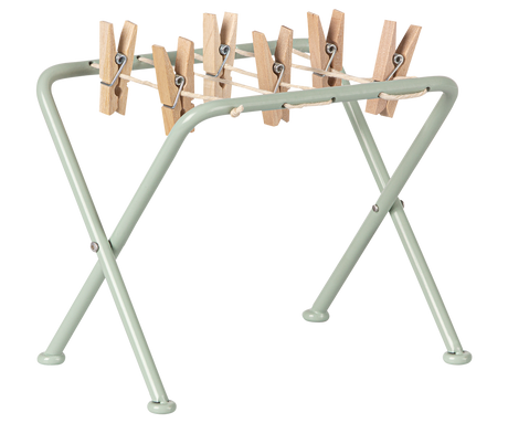 Miniature tørrestativ med tøjklemmer fra Maileg - 1 - Jacobsen Plus
