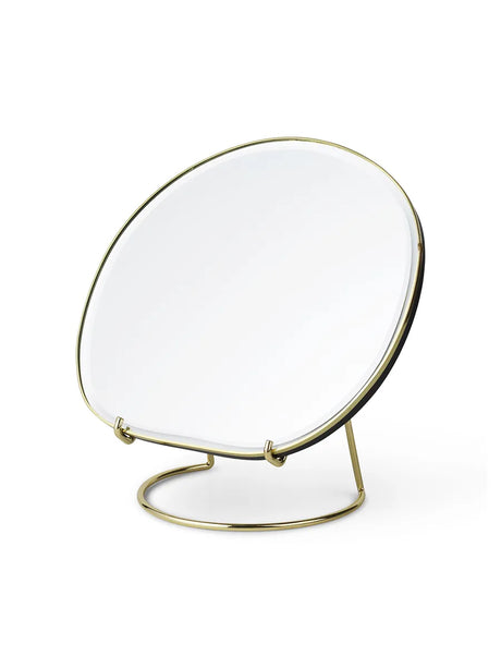 Pond Table Mirror, Brass von Ferm Living - 1 - Jacobsen Plus