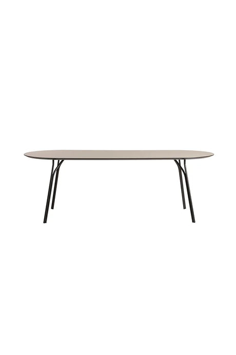 Tree Esstisch von Woud - Beige-Schwarz - Jacobsen Plus