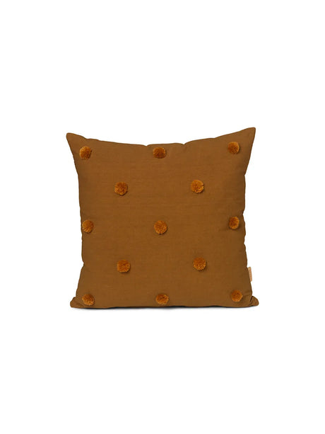 Dot Tufted Kissen von Ferm Living - Zuckertang-Senf - Jacobsen Plus