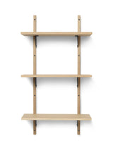 Sector Shelf T/N fra Ferm Living - Eg m-sort messing - Jacobsen Plus