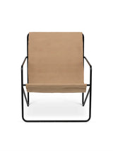 Desert Lounge Chair, Schwarz von Ferm Living - Solid Kaschmir - Jacobsen Plus